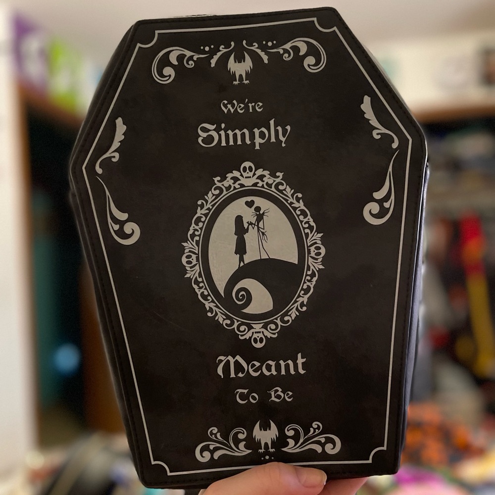 Nightmare Before Christmas coffin mini backpack